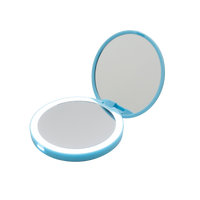 Cinderella Compact Mirror with Wireless Power Bank Charging Base