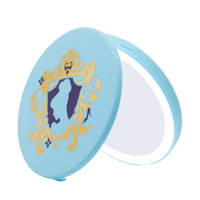 Cinderella Compact Mirror with Wireless Power Bank Charging Base