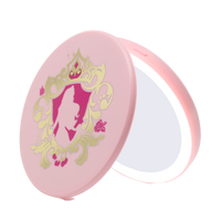 Aurora Compact Mirror with Wireless Power Bank Charging Base