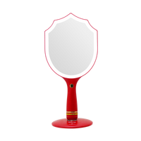 Snow White LED Handheld Makeup Mirror With Standing Base