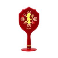 Snow White LED Handheld Makeup Mirror With Standing Base