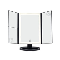 Hello Kitty Trifold LED Tri-Tone Makeup Mirror with Magnification