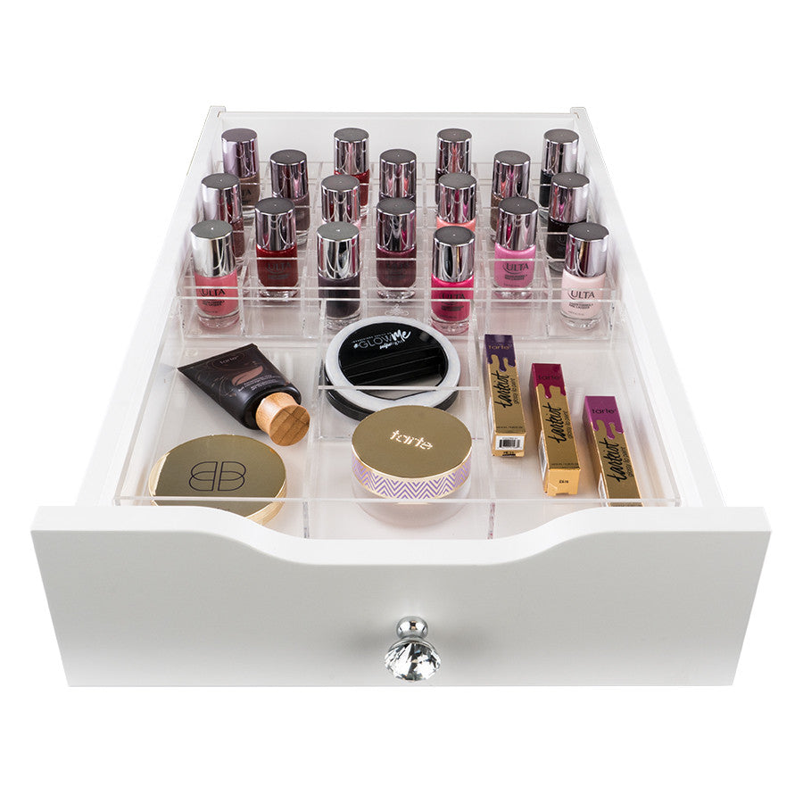 Sassy Perfume Box Acrylic Makeup Cosmetics Organizer Ikea Alex drawer –  Sonnycosmetics