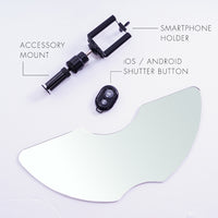 13.5-Inch Desktop Dimmable LED Vanity Studio Ring Light with Stand