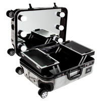 SlayCase® Marble Bella Travel Makeup Case