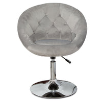 Antoinette Round Tufted Vanity Chair