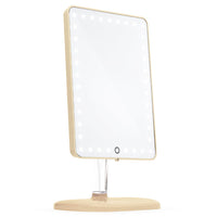 Touch Pro LED Makeup Mirror with Bluetooth Audio+Speakerphone & USB Charger