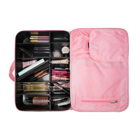 SLAYssentials Makeup Carry Case with Adjustable Dividers