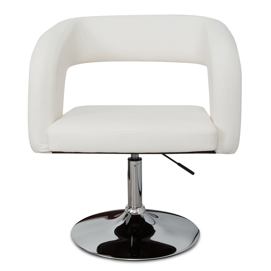modern dressing chair Homy Casa KANYAN Vanity Chair with Wide Backrest and Wood Legs Modern Style Makeup Chair for Bedroom in Cream in the Makeup Vanity Stools department at Lowes.com