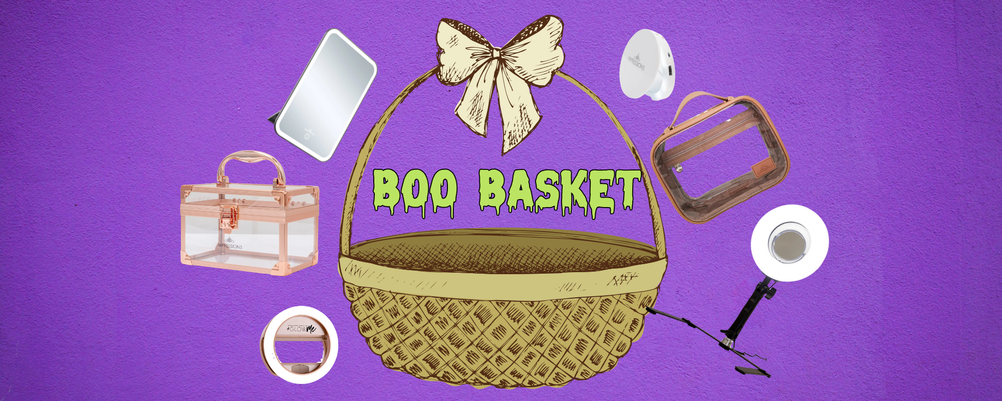 Trick or Treat (Yourself) to a BOO BASKET