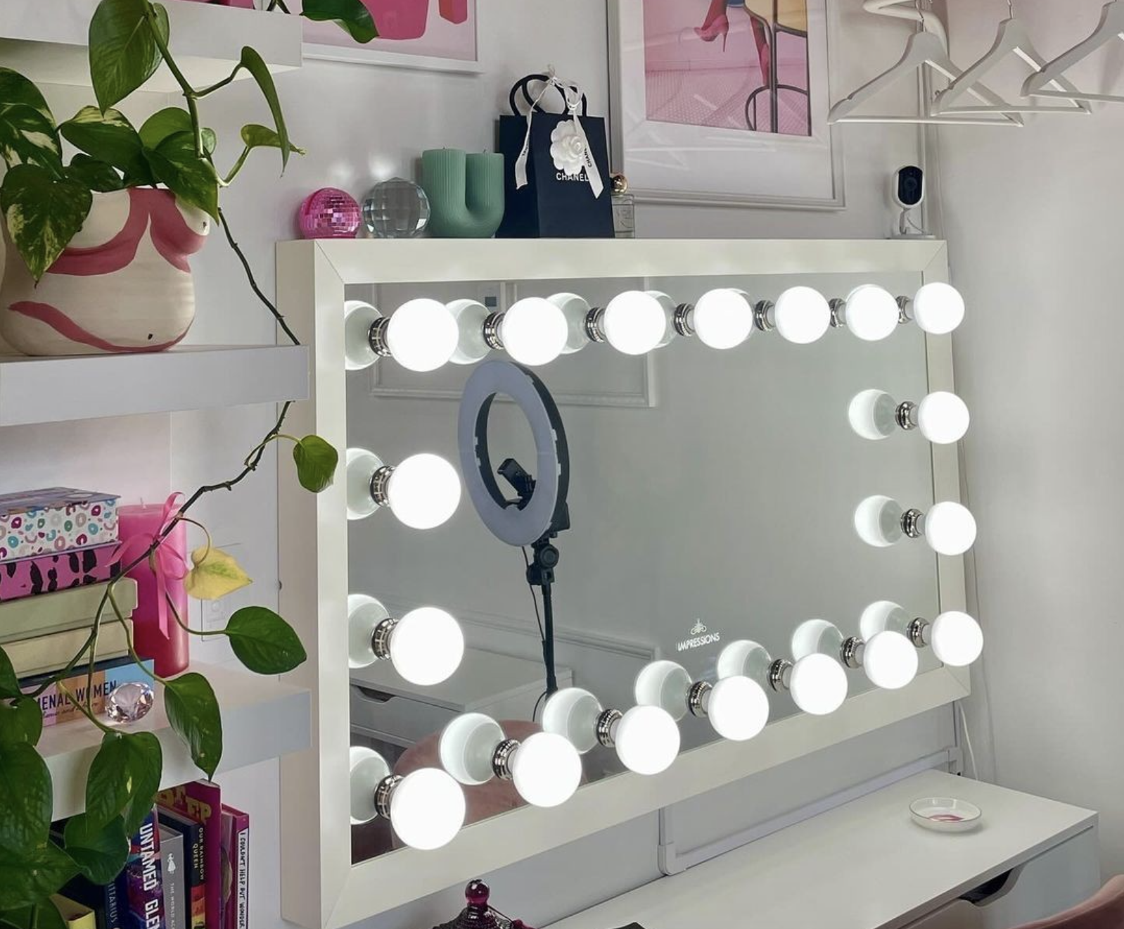 Starlight® Wide Vanity Mirror – Impressions Vanity Co.