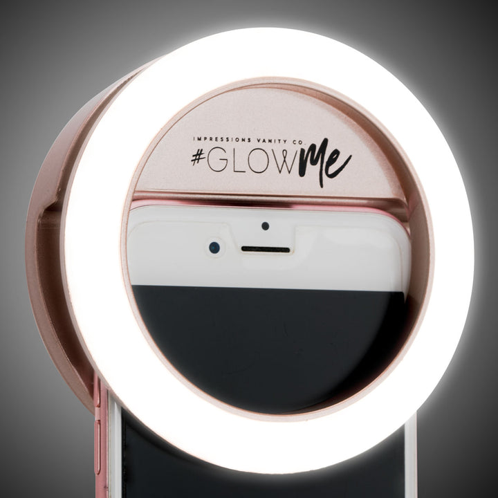 GlowMe Selfie Ring Light for iPhone & Mobile Devices