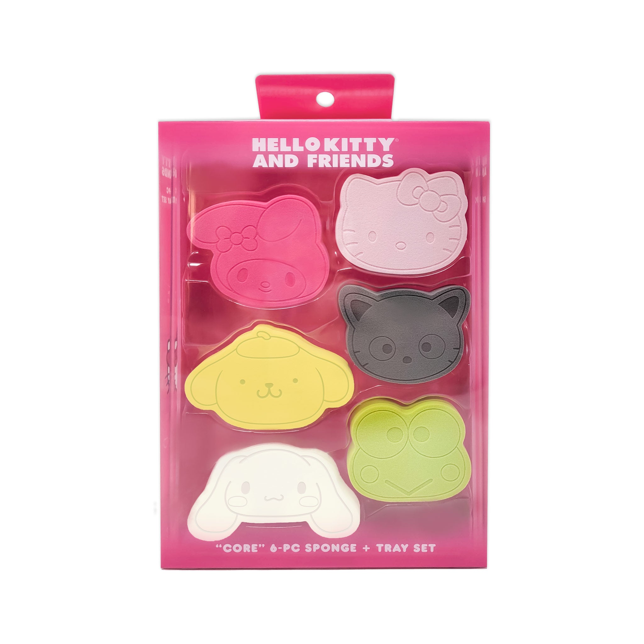 Hello Kitty® & Friends “Core” 6-PC Sponge + Tray Set • Impressions