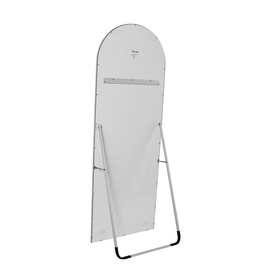 Stage Lite Arch Full Length Vanity Mirror- Back View