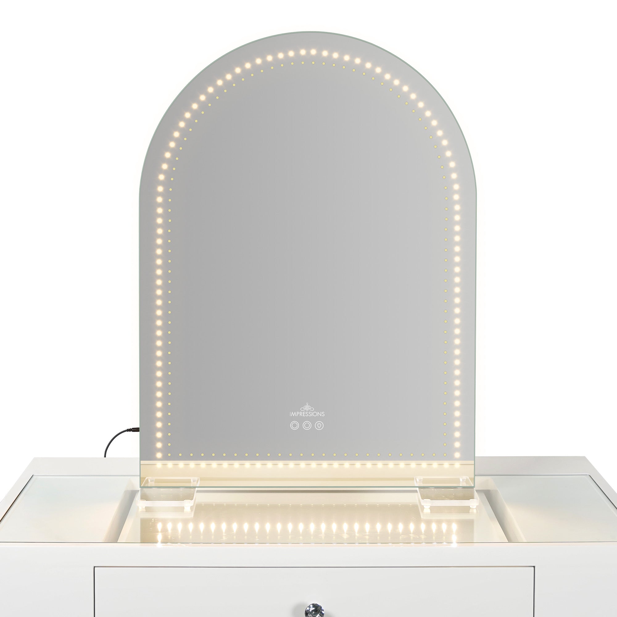 Stage Lite Arch Vanity Mirror