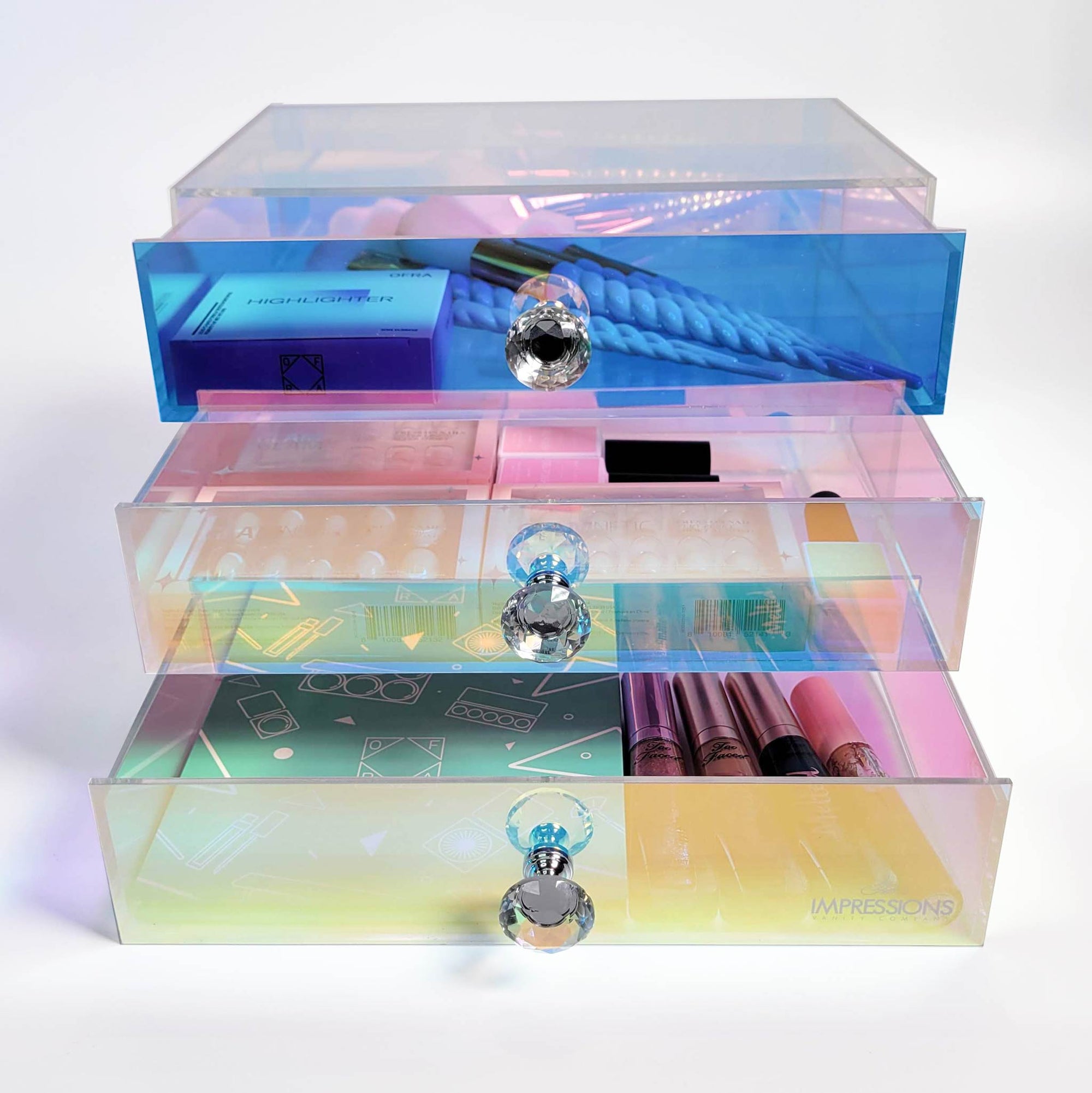 Prisma 3-Tier Acrylic Organizer