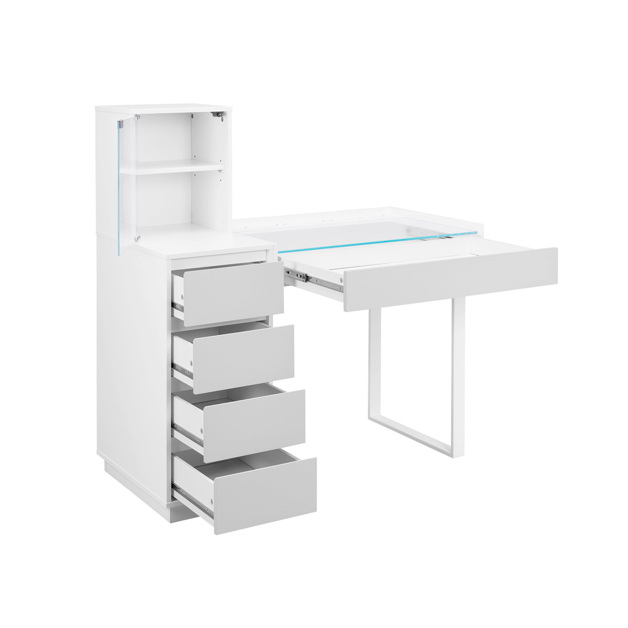 SlayStation® Duet Vanity Table Desk