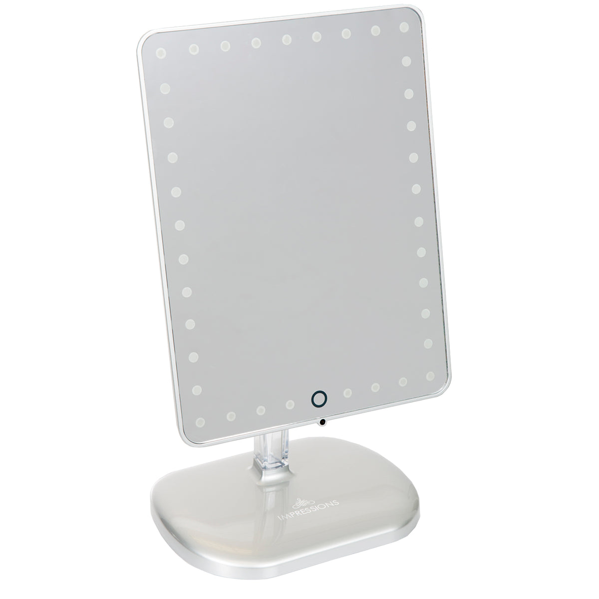 Touch Pro LED Makeup Mirror with Bluetooth Audio+Speakerphone &amp; USB Charger