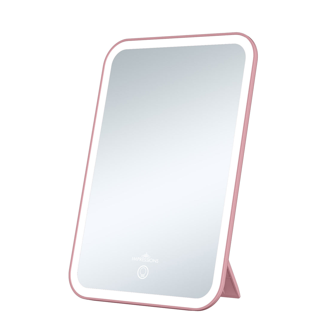 Glo Tech Portable LED Beauty Mirror w/ Smart Phone Holder Makeup