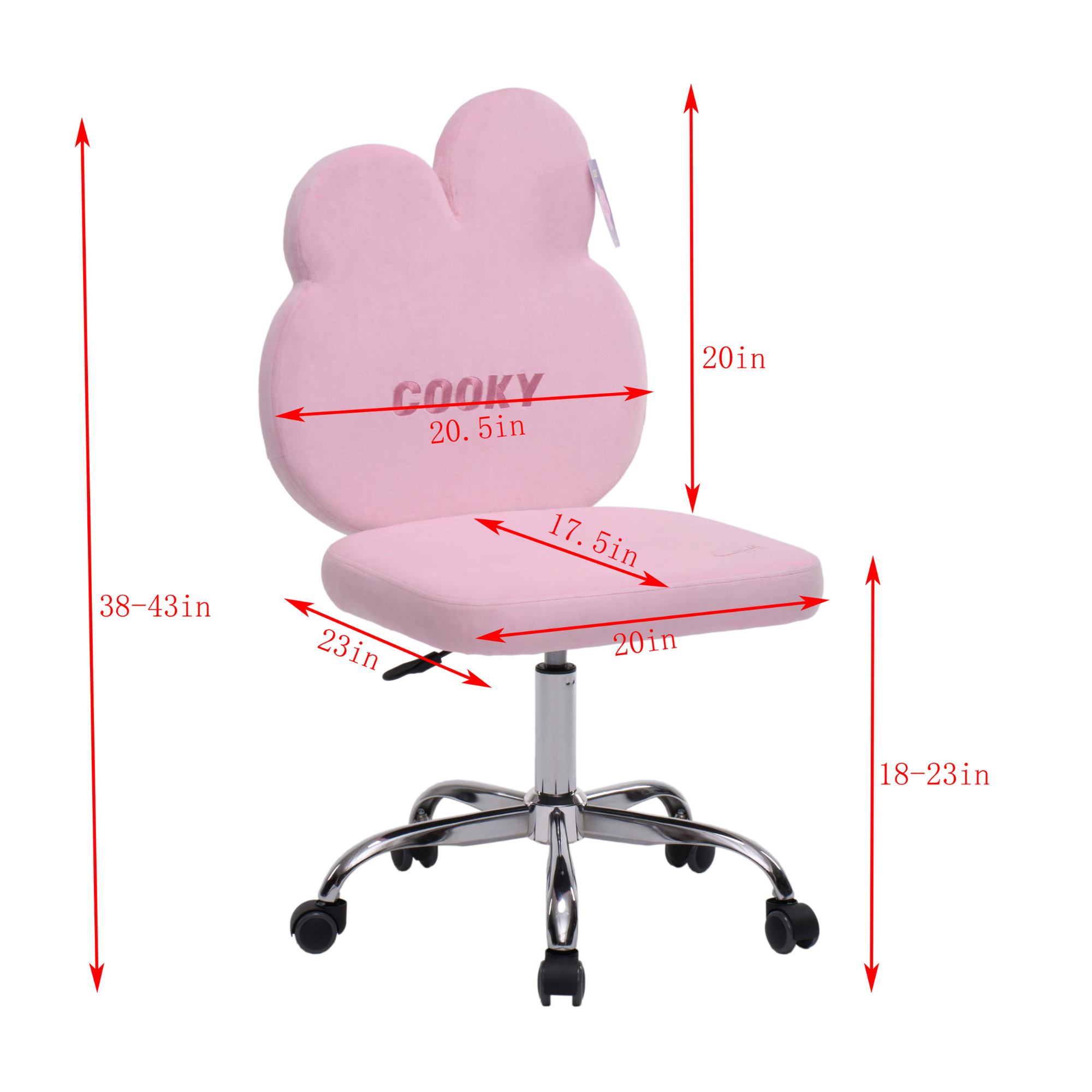 BT21™ COOKY Swivel Vanity Chair