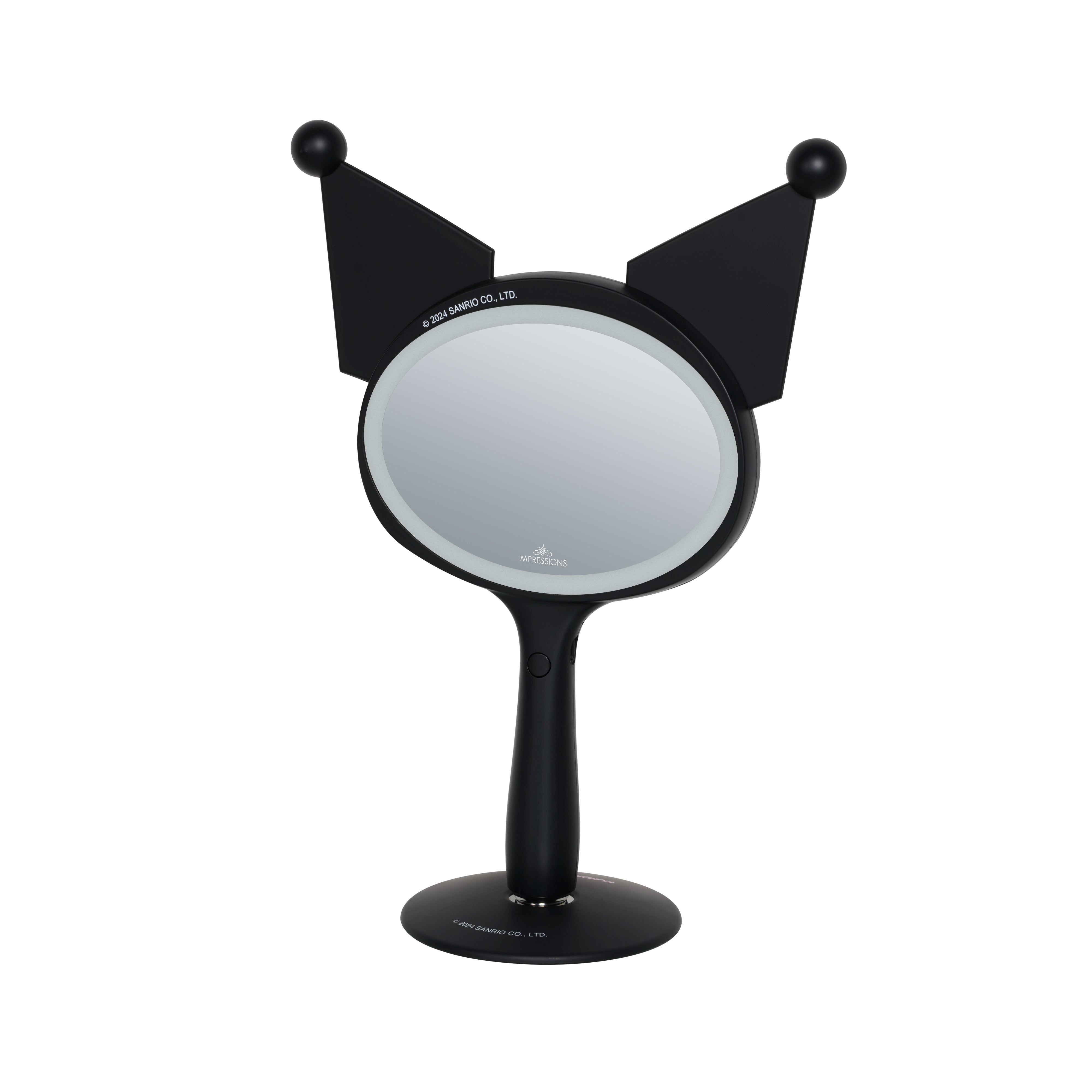 Kuromi™ LED Handheld Makeup Mirror • Impressions Vanity Co.
