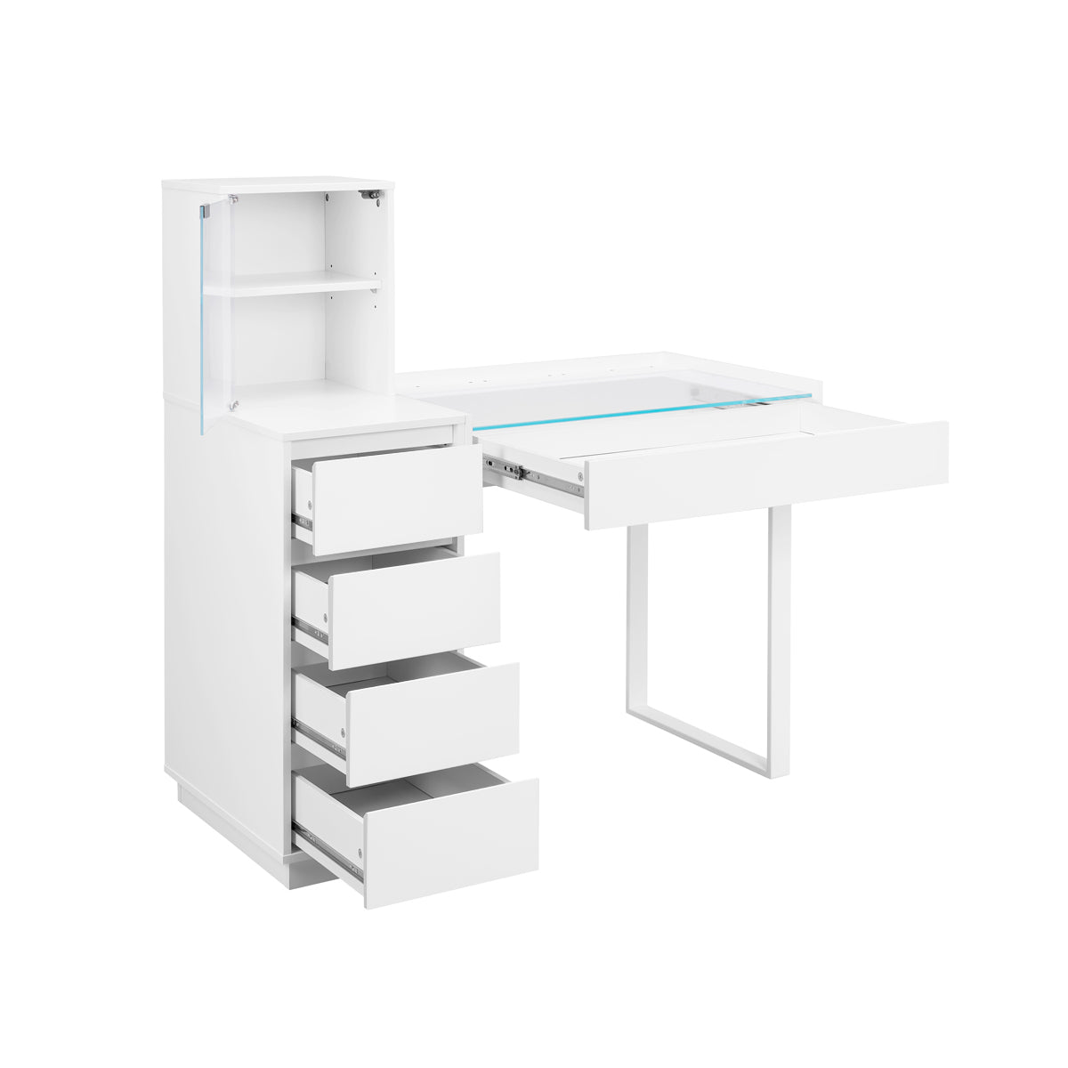 SlayStation® Duet Vanity Table Desk