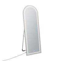 Stage Lite Arch Full Length Vanity Mirror- Dotted- 45 View