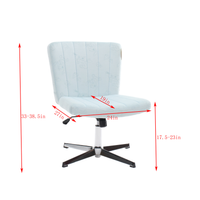 Stitch Criss Cross Vanity Chair