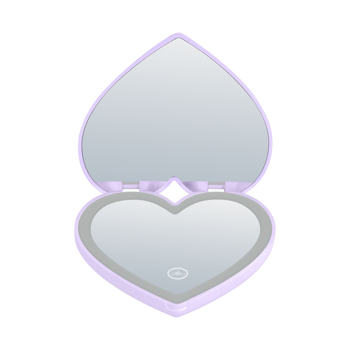 Amour LED Heart Compact Mirror – Impressions Vanity Co.