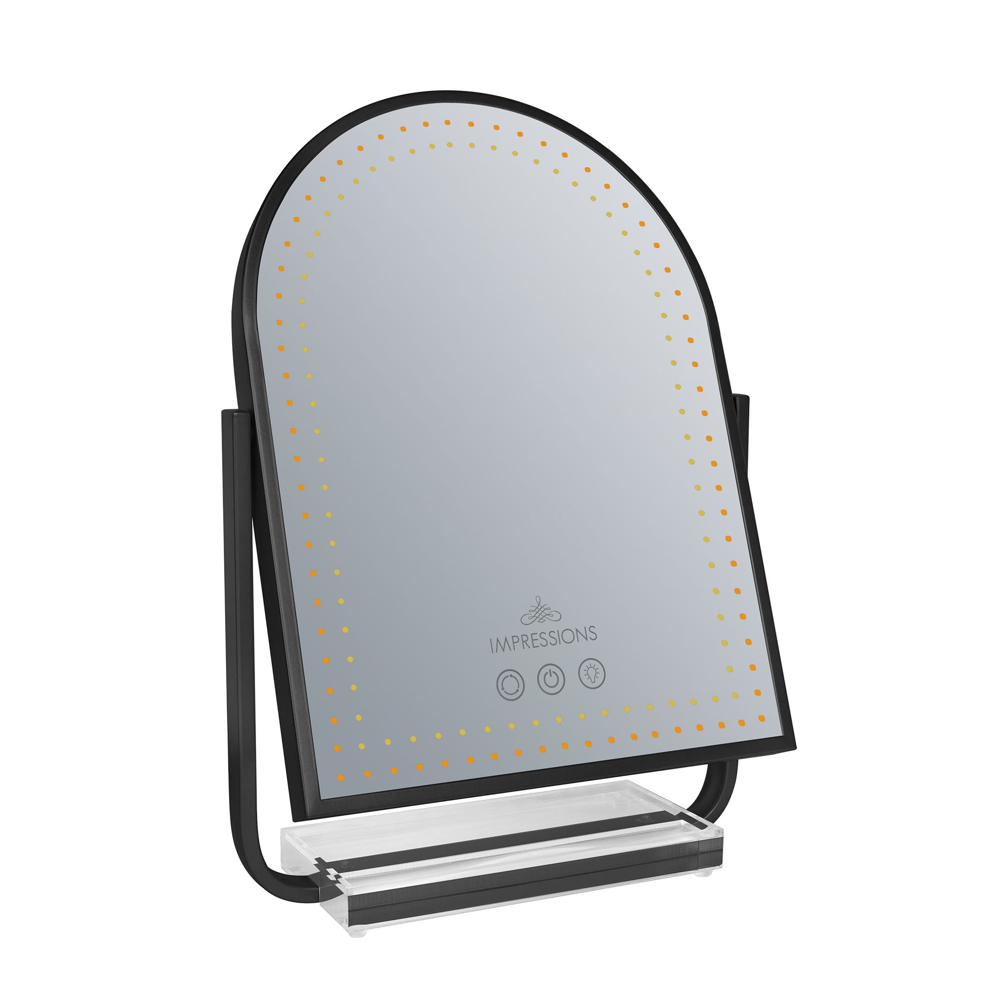 Glimmer Arch Tri-Tone LED Makeup Mirror