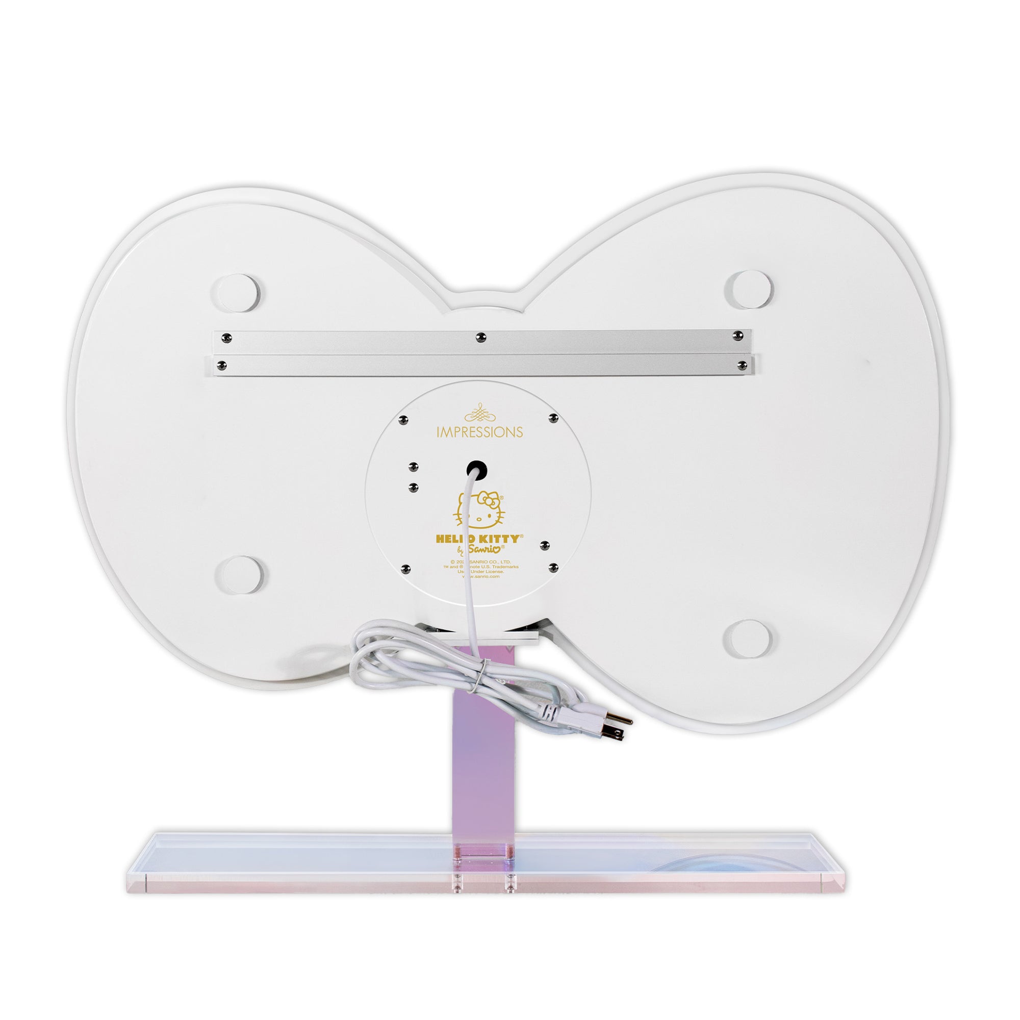 Hello Kitty® RGB Bow Wall Mirror W/ Detachable Base