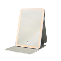 Touch Pad Bling Folio LED Makeup Mirror