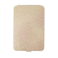 Touch Pad Bling Folio LED Makeup Mirror