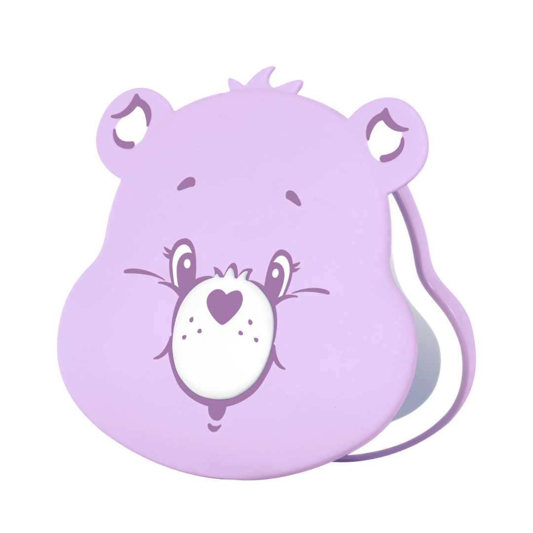 Acrylic Bear Shape Kids Mirror - Cute Self-Adhesive Safe Mirror For Children's Room & Bathroom