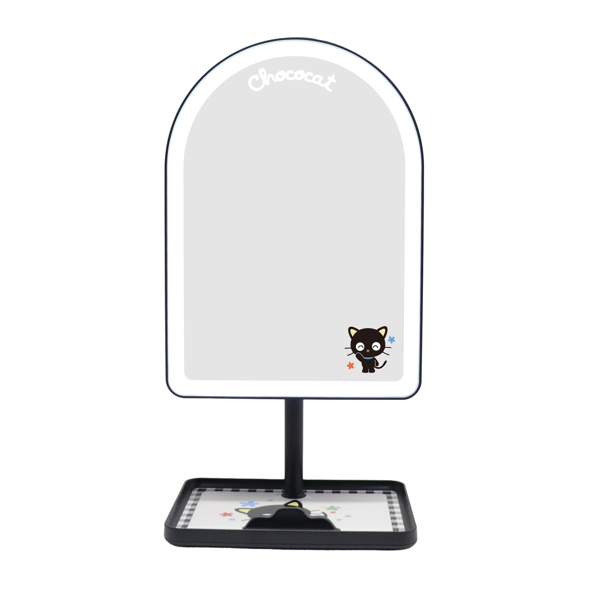 Chococat™ Arch Tri-tone LED Tabletop Makeup Mirror