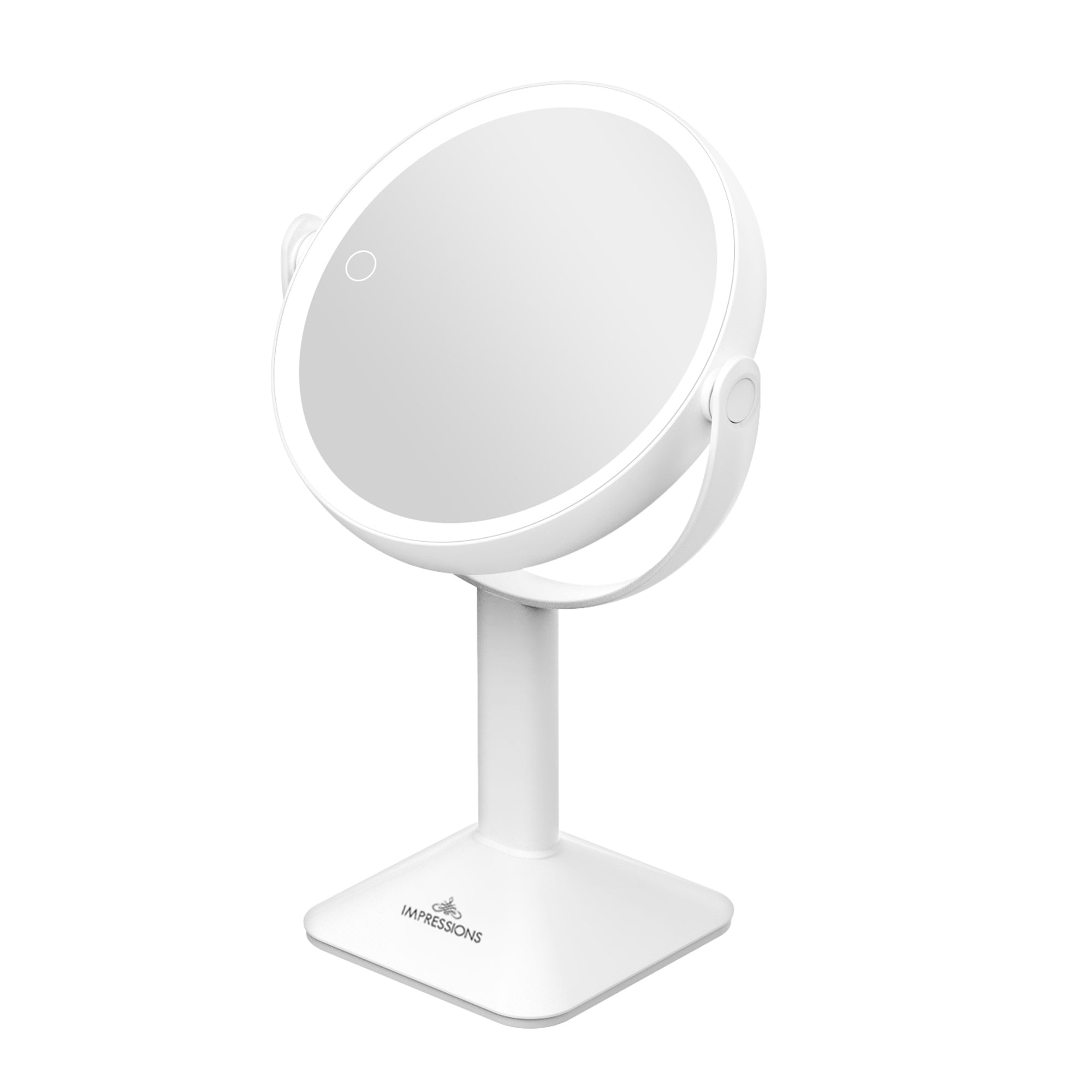 Clearview Round Dual Sided LED Makeup Mirror