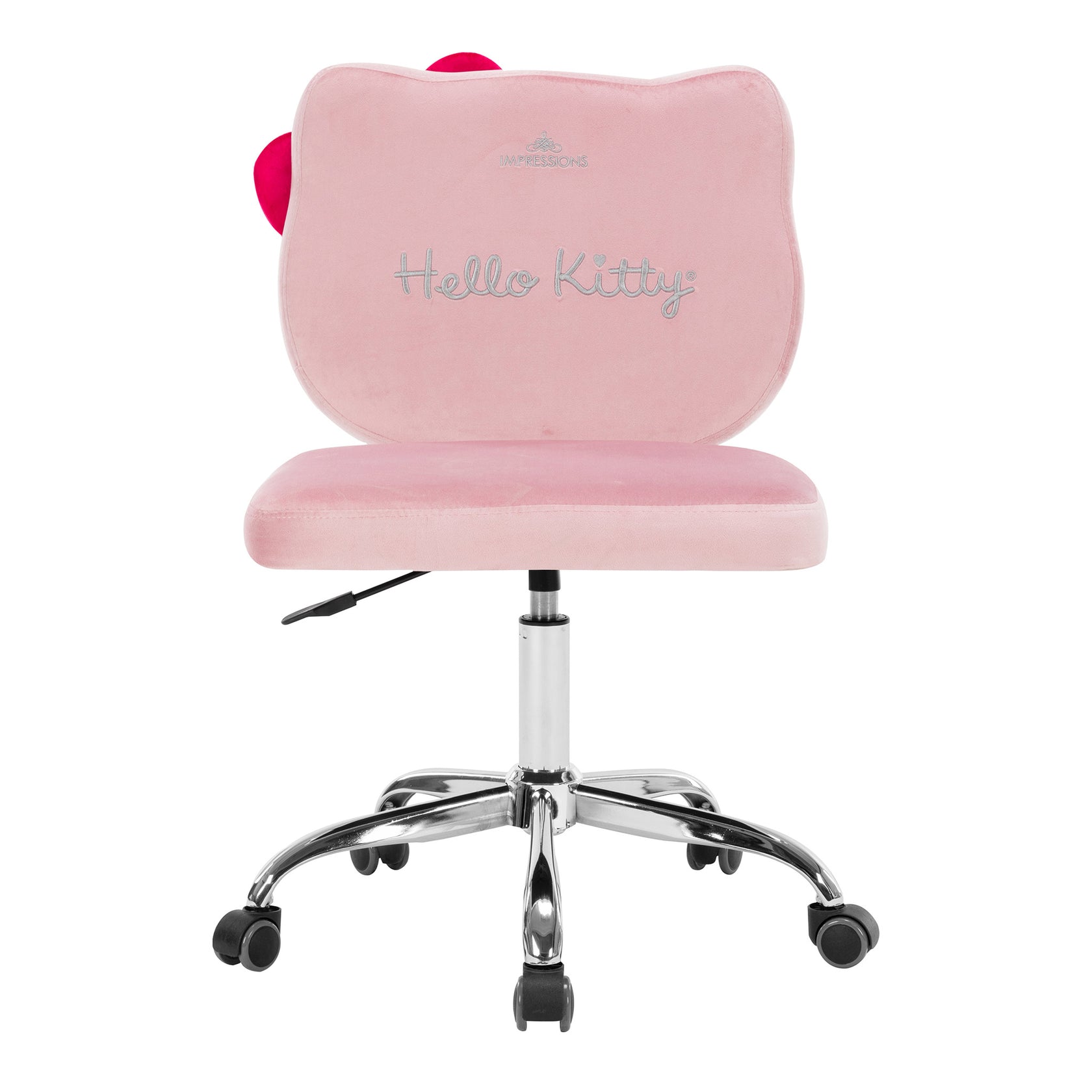 Hello Kitty Kawaii Swivel Vanity Chair Impressions Vanity Co   D2A5410 1680x 