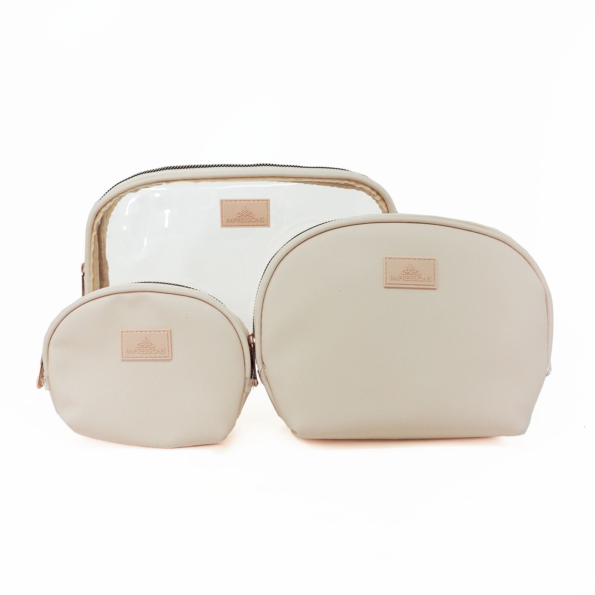 Havana Arch 3-PC Makeup Bag Set