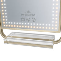 Glimmer Arch Tri-Tone LED Makeup Mirror