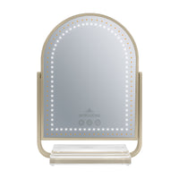 Glimmer Arch Tri-Tone LED Makeup Mirror