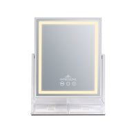 Glow & Store Tri-Tone LED Makeup Mirror