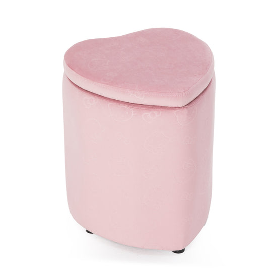 Hello Kitty® Heart Storage Vanity Ottoman – Impressions Vanity Co.