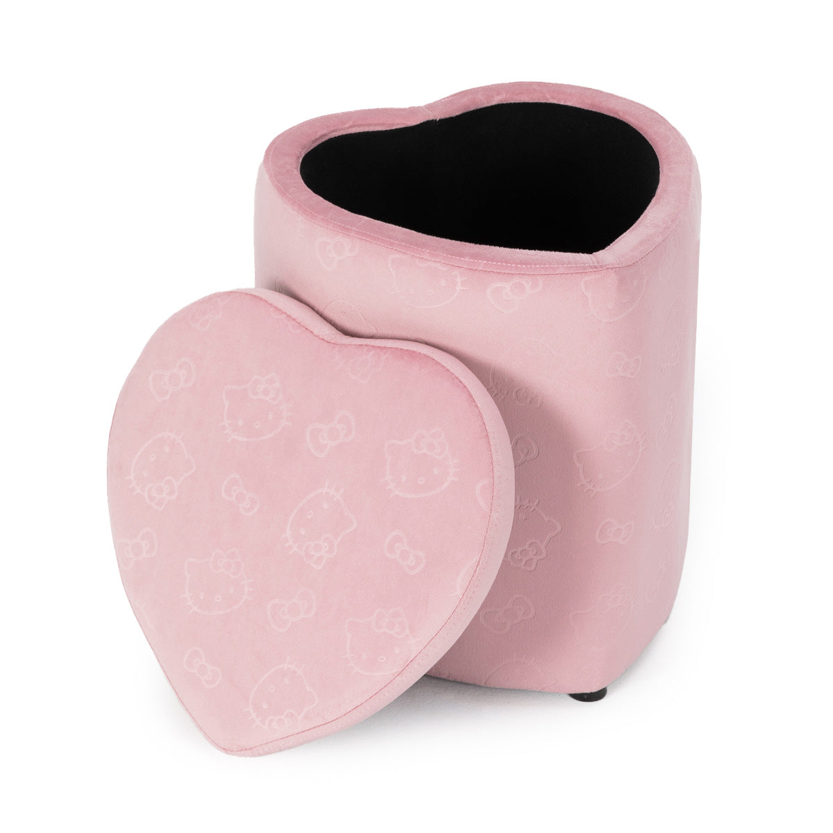 HELLO-KITTY-HEART-STORAGE-OTTOMAN-OPEN