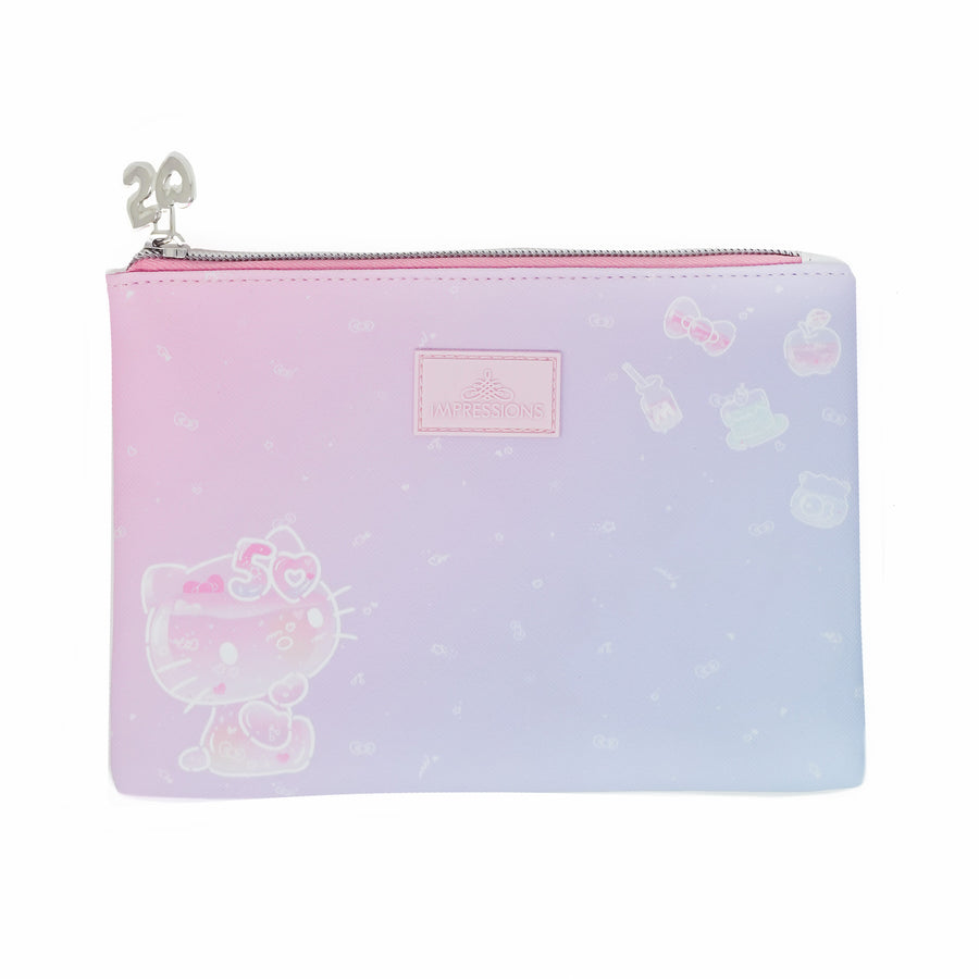 Hello Kitty® 50th Slim Pouch Set- inner pouch front view