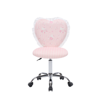 Hello Kitty® Floral Heart Vanity Chair w/ Ruffles