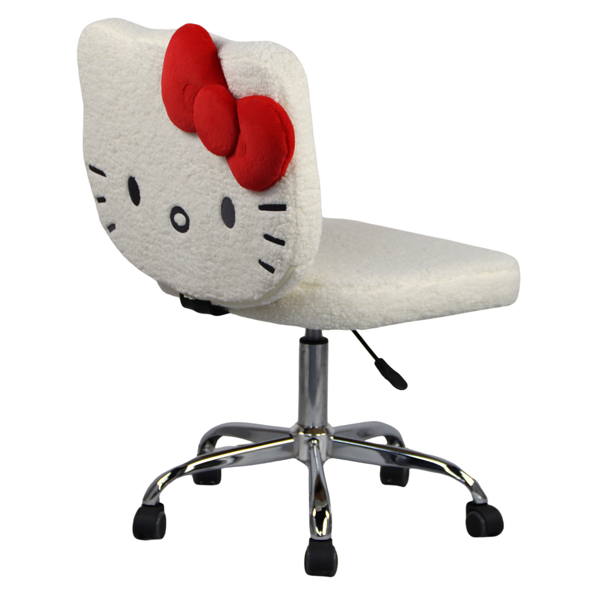 Hello Chair Hello Kitty® Sherpa Swivel Vanity Chair – Impressions Vanity Co.