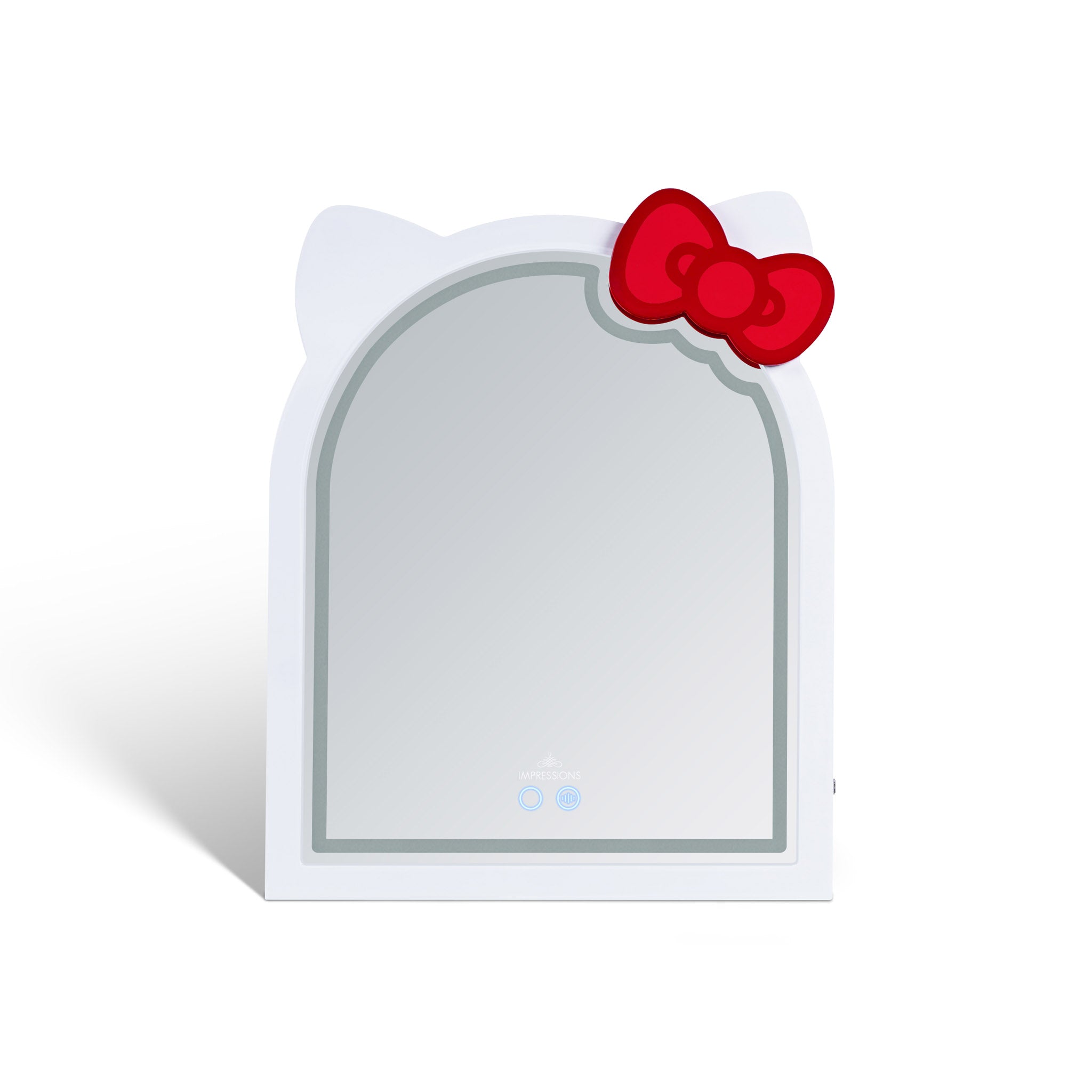 Hello Kitty® Arch RGB Tabletop Mirror • Impressions Vanity Co.