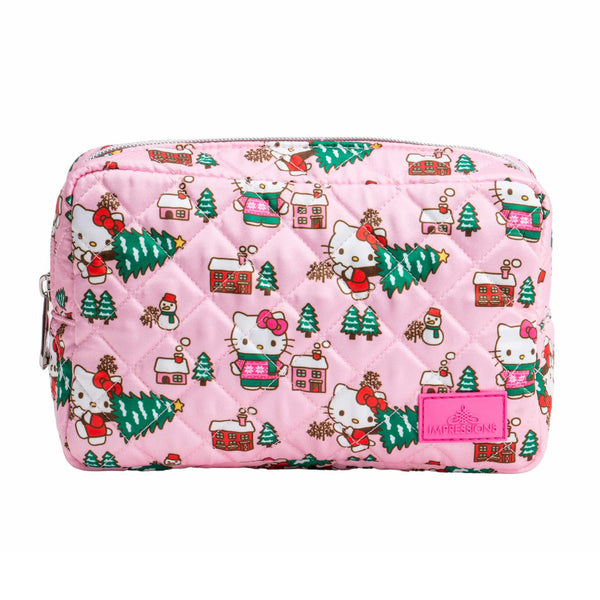 Hello Kitty by Sanrio sold Impressions AOP Cosmetic Organizer bag & pin