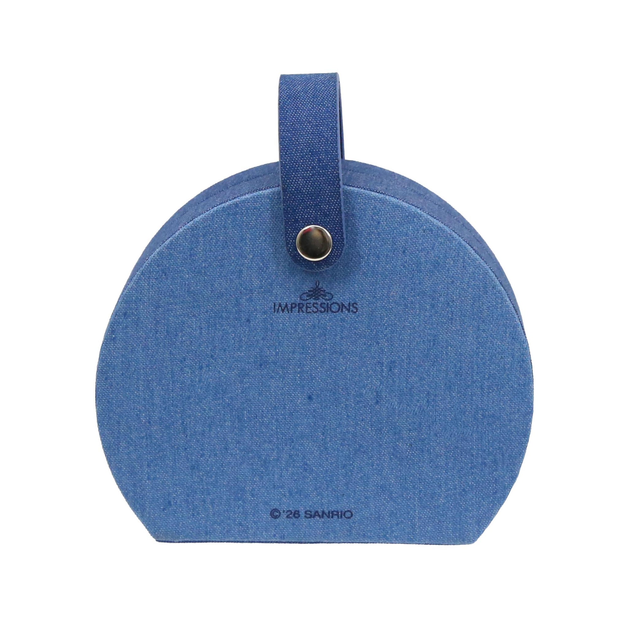 Hello Kitty® Denim Round Jewelry Organizer