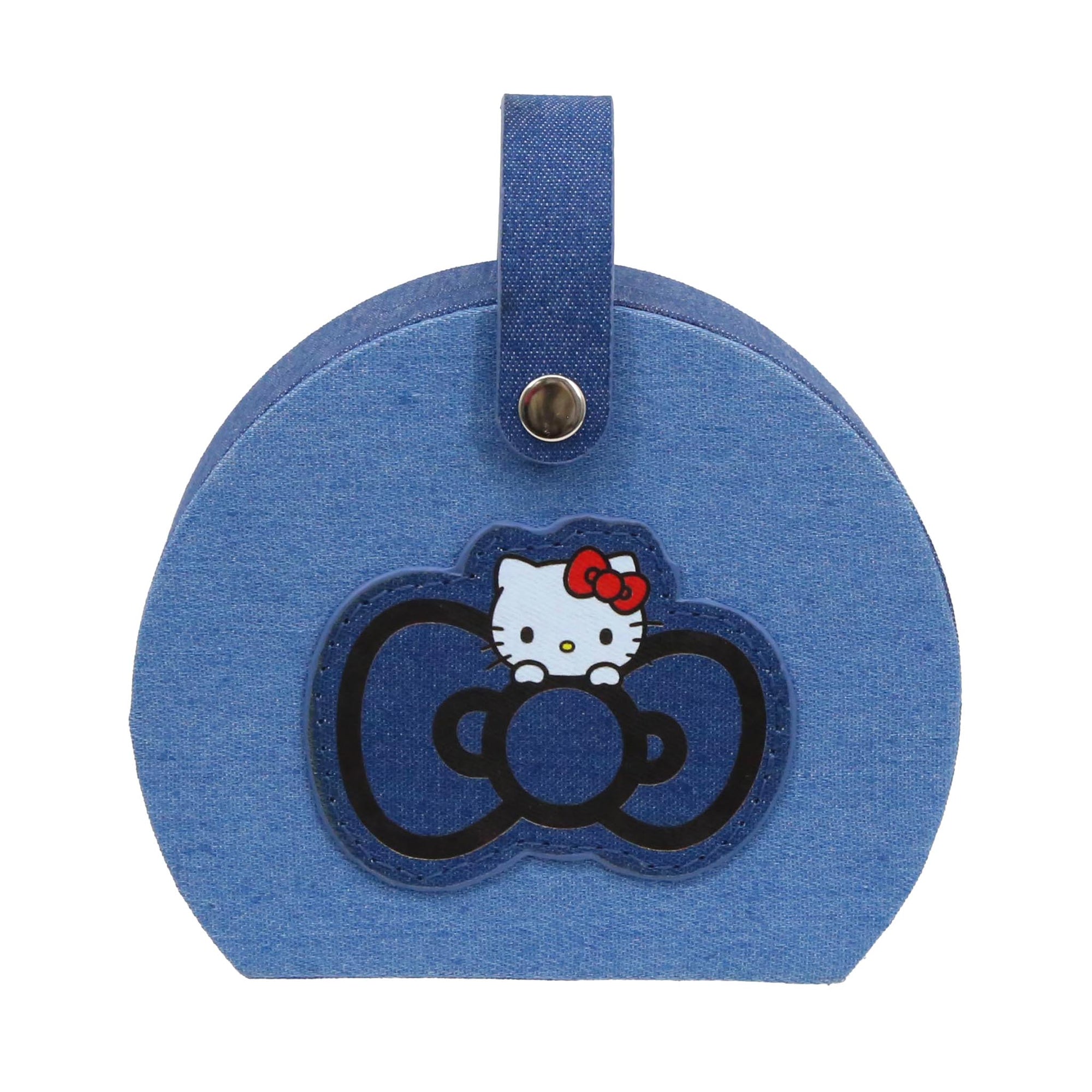 Hello Kitty® Denim Round Jewelry Organizer